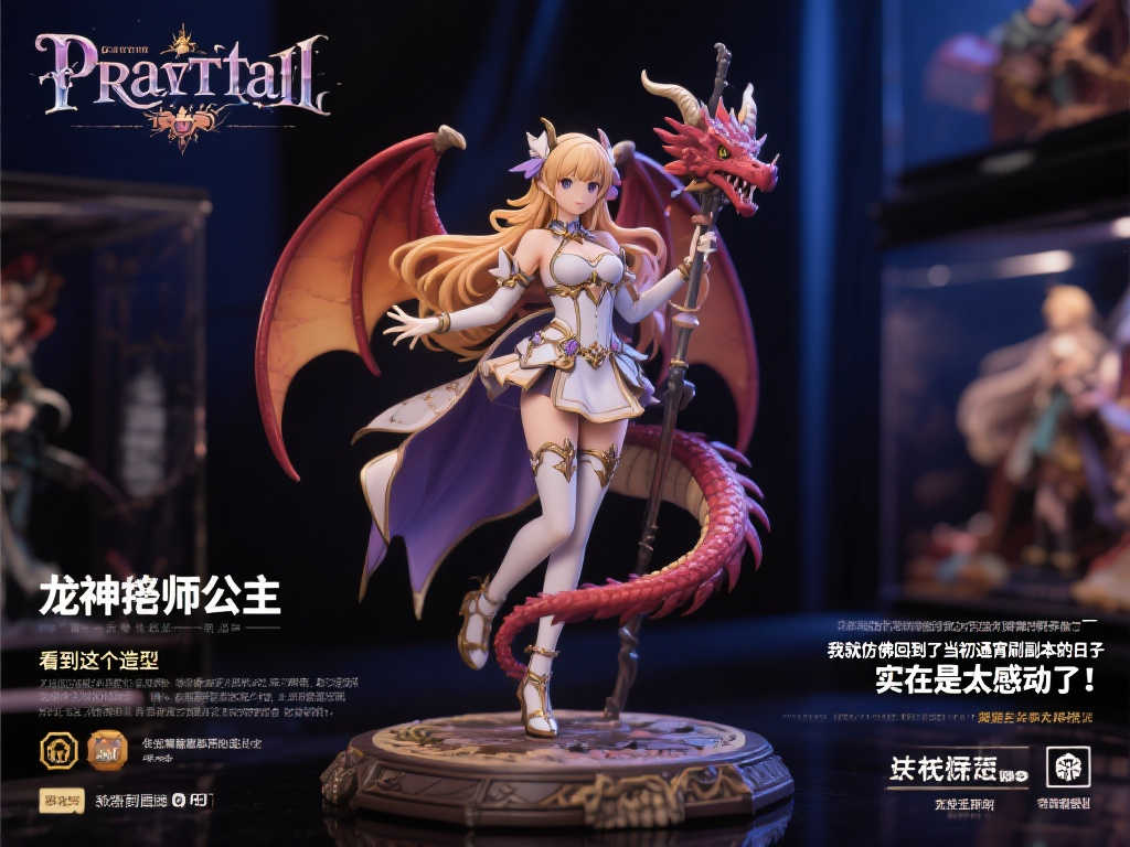 BINDing发布《龙使者的公主》驯龙师普拉提娅精美手办模型 BINDing发布《龙使者的公主》驯龙师普拉提娅精美手办模型
