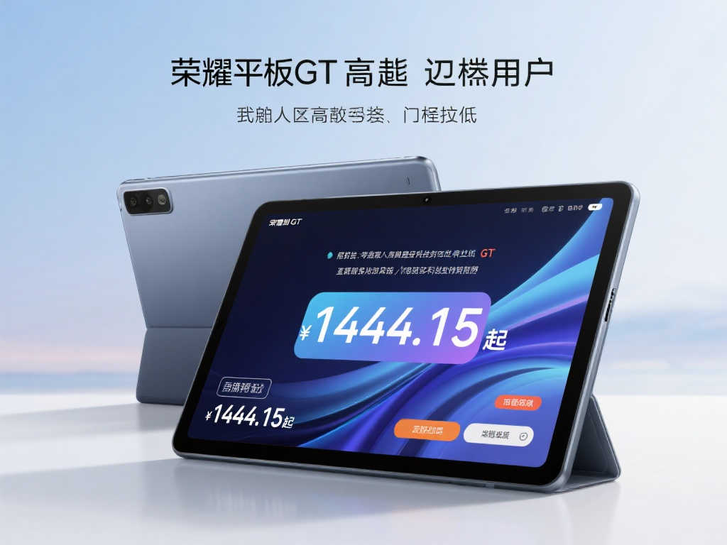 荣耀平板GT震撼上市，1444.15元起，引领平板新高度