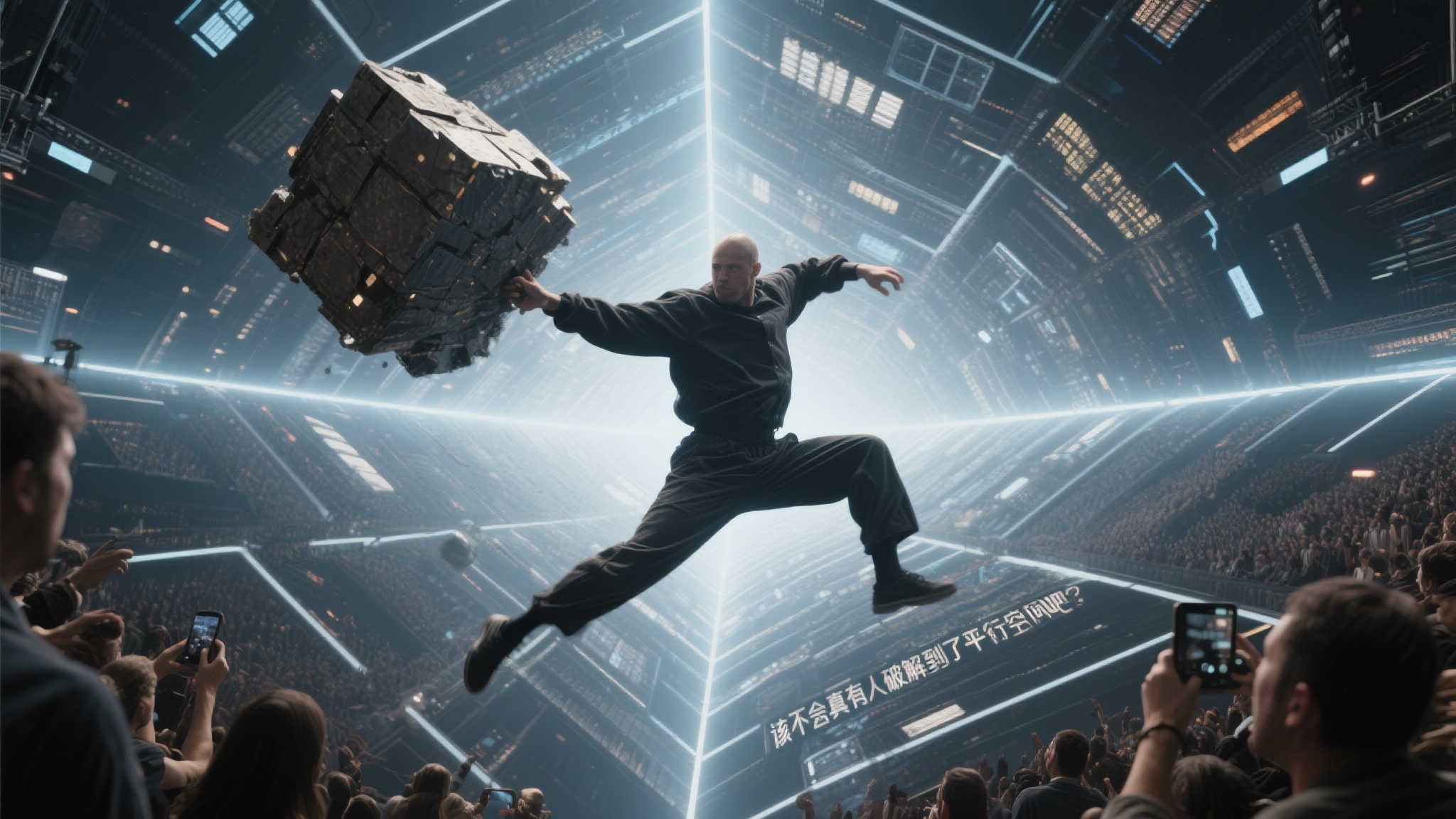 主播玩《光环》惊现奇景：次元壁破裂，斯巴达战士降临